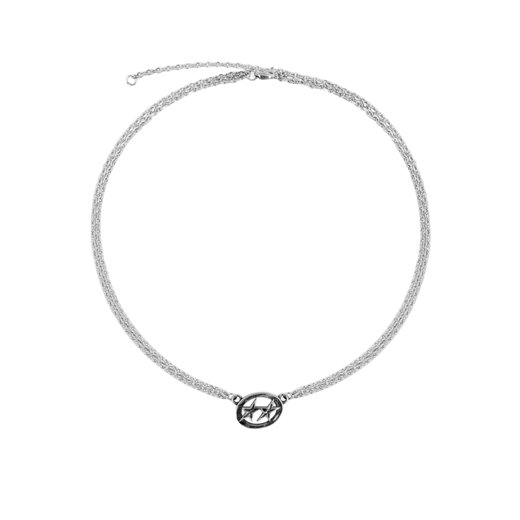 Icon Double Chain Necklace