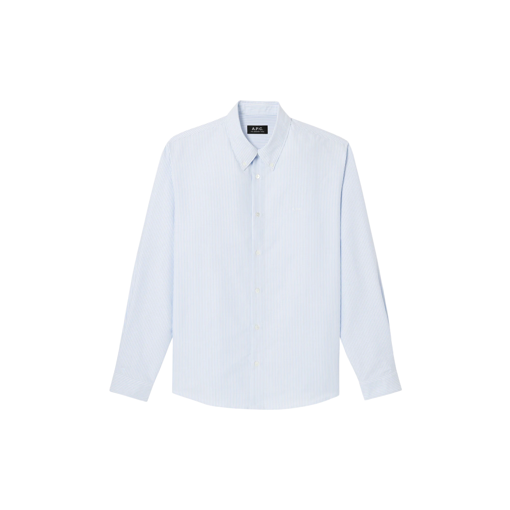chemise new greg bleu
