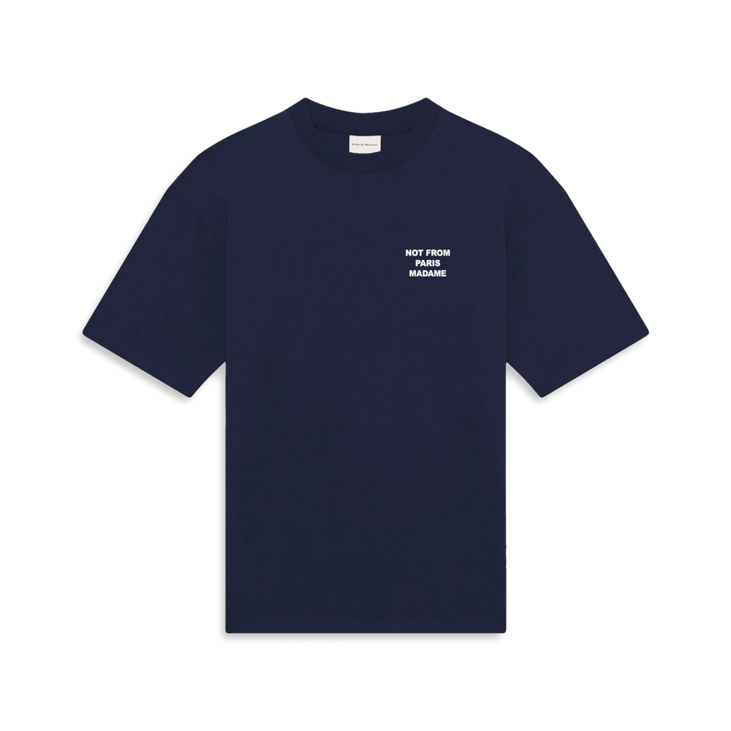 Bold T-shirt Slogan Navy