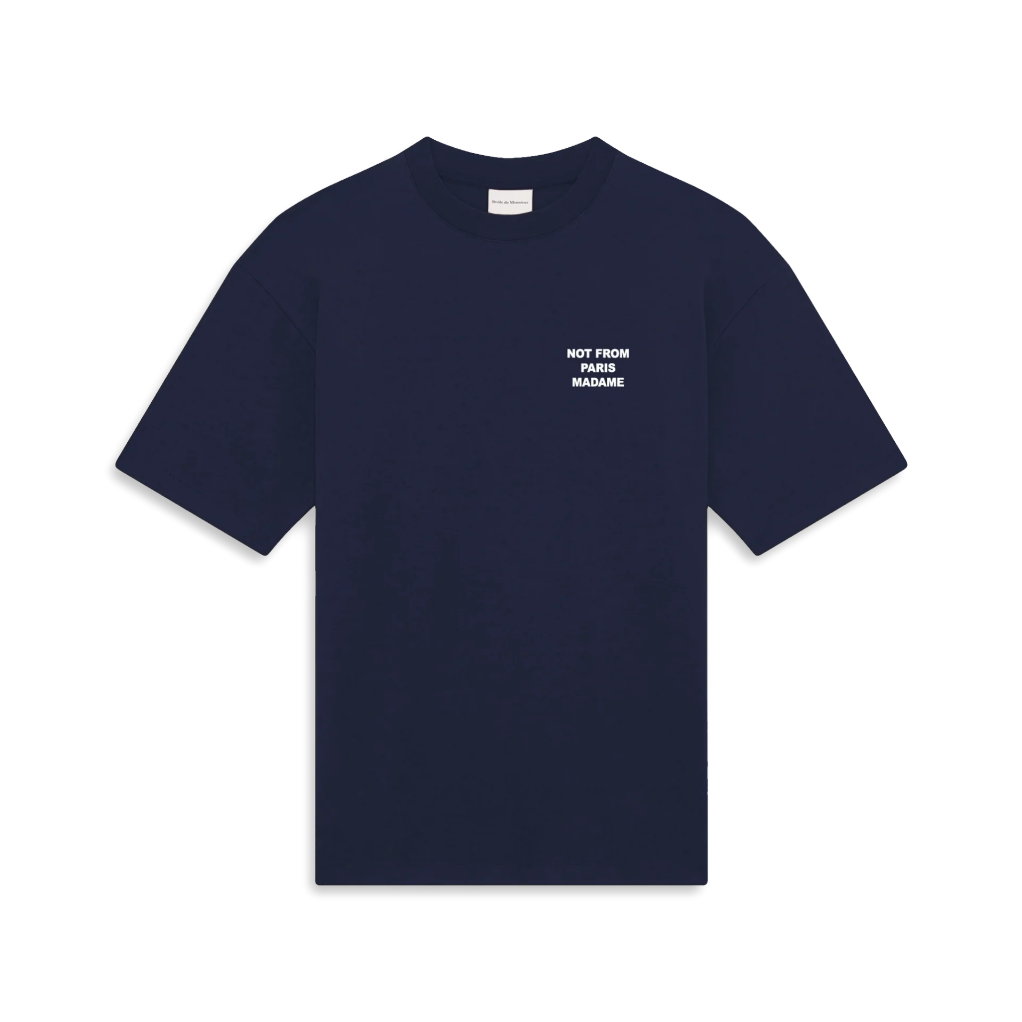 Bold T-shirt Slogan Navy