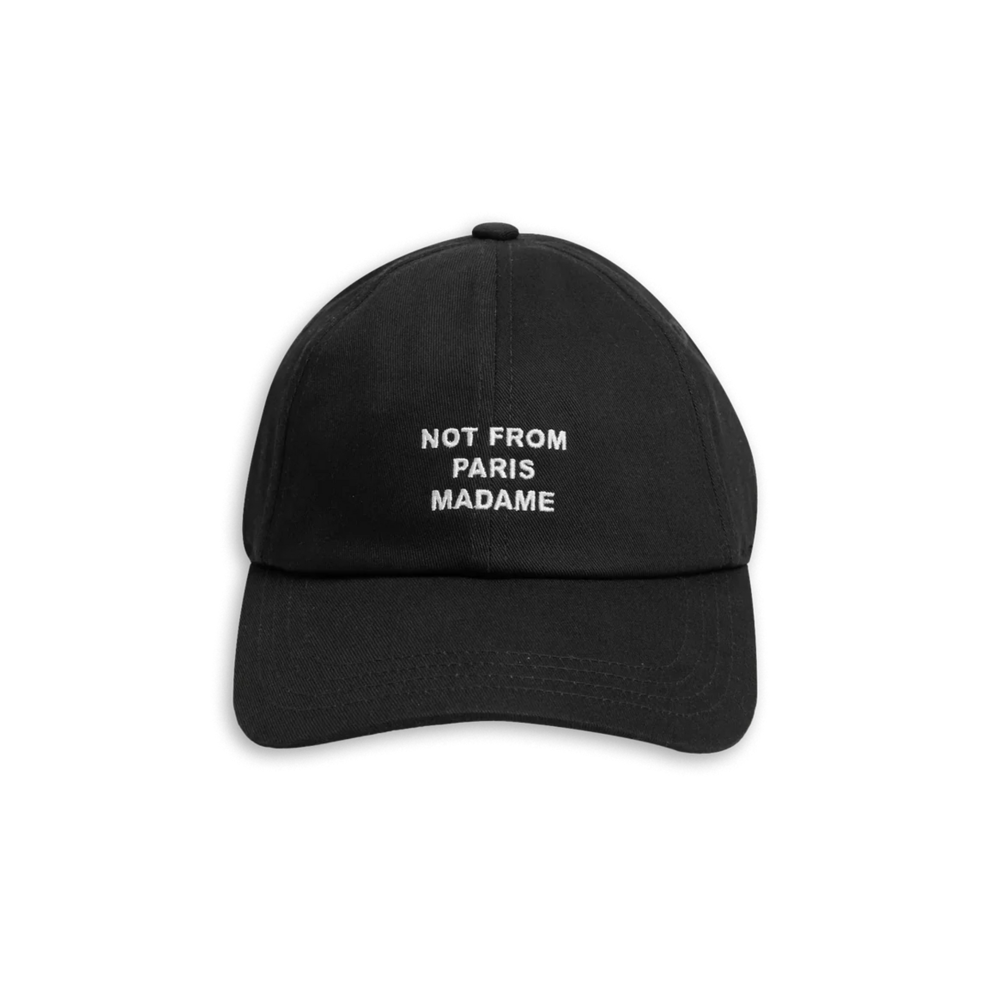 La Casquette Slogan Black