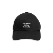 La Casquette Slogan Black