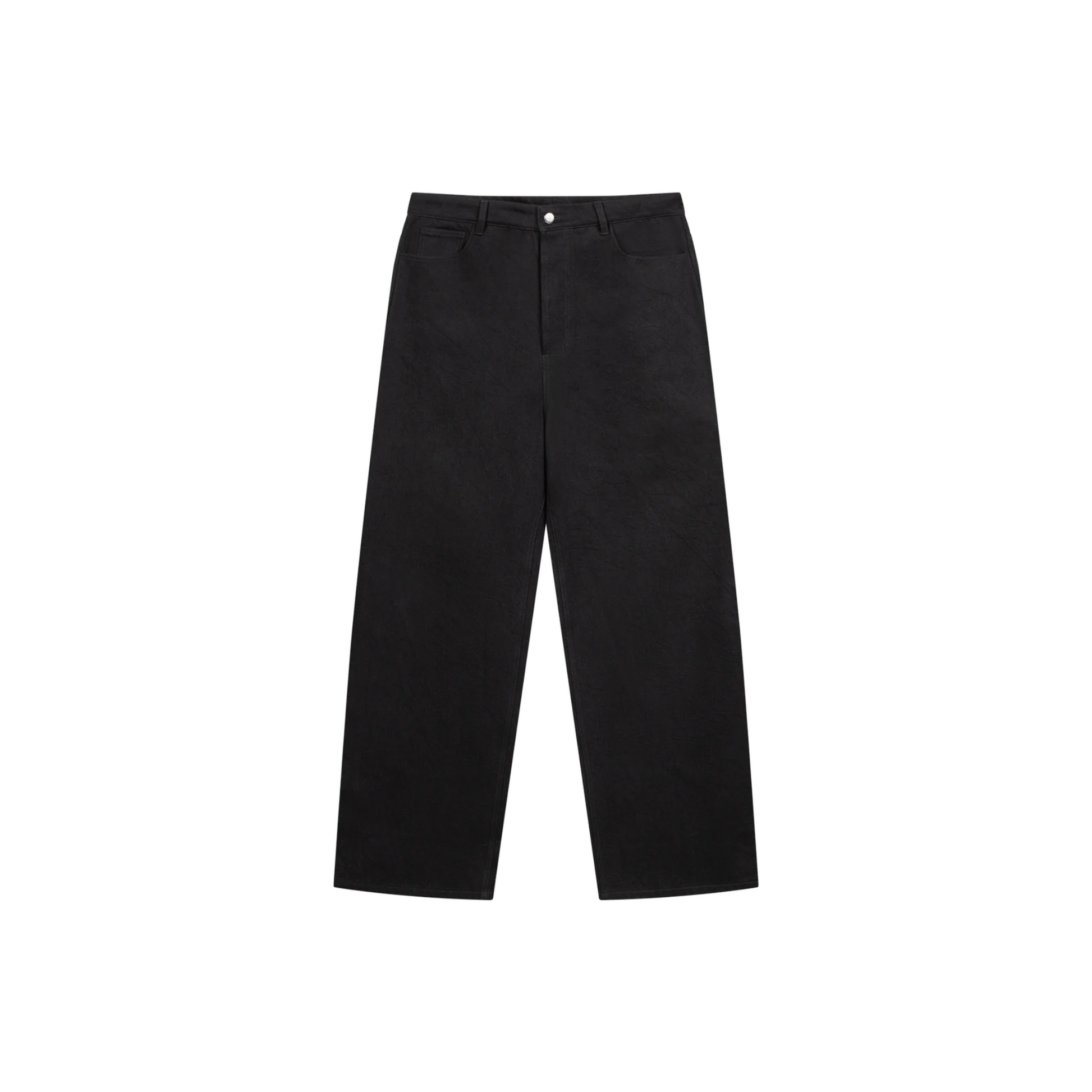 Wide Leg Denim Black