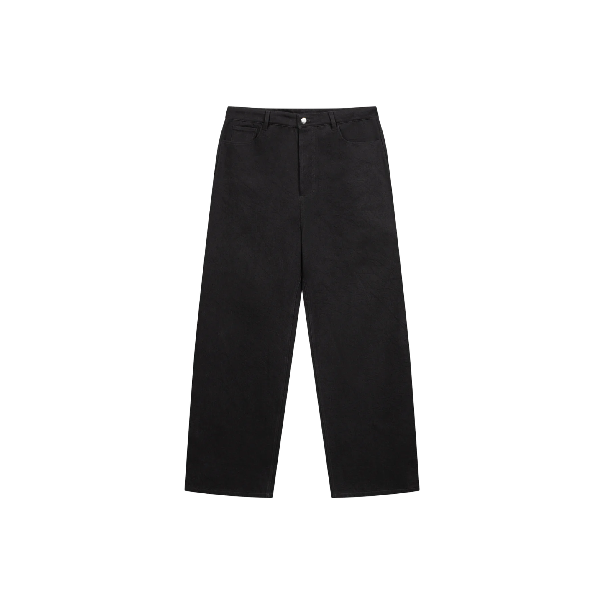 Wide Leg Denim Black