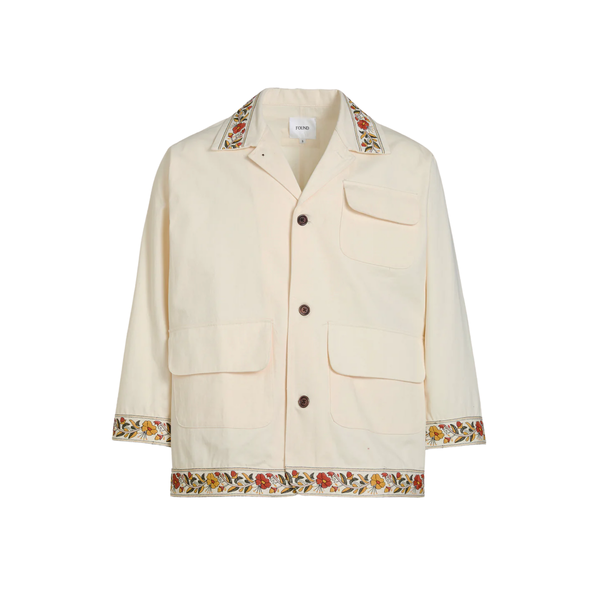 Kantha Floral Jacket