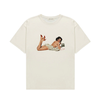 PIN UP VINTAGE WHITE T-SHIRT