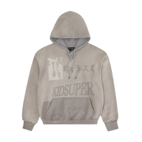 Sun Faded Hoodie Grey