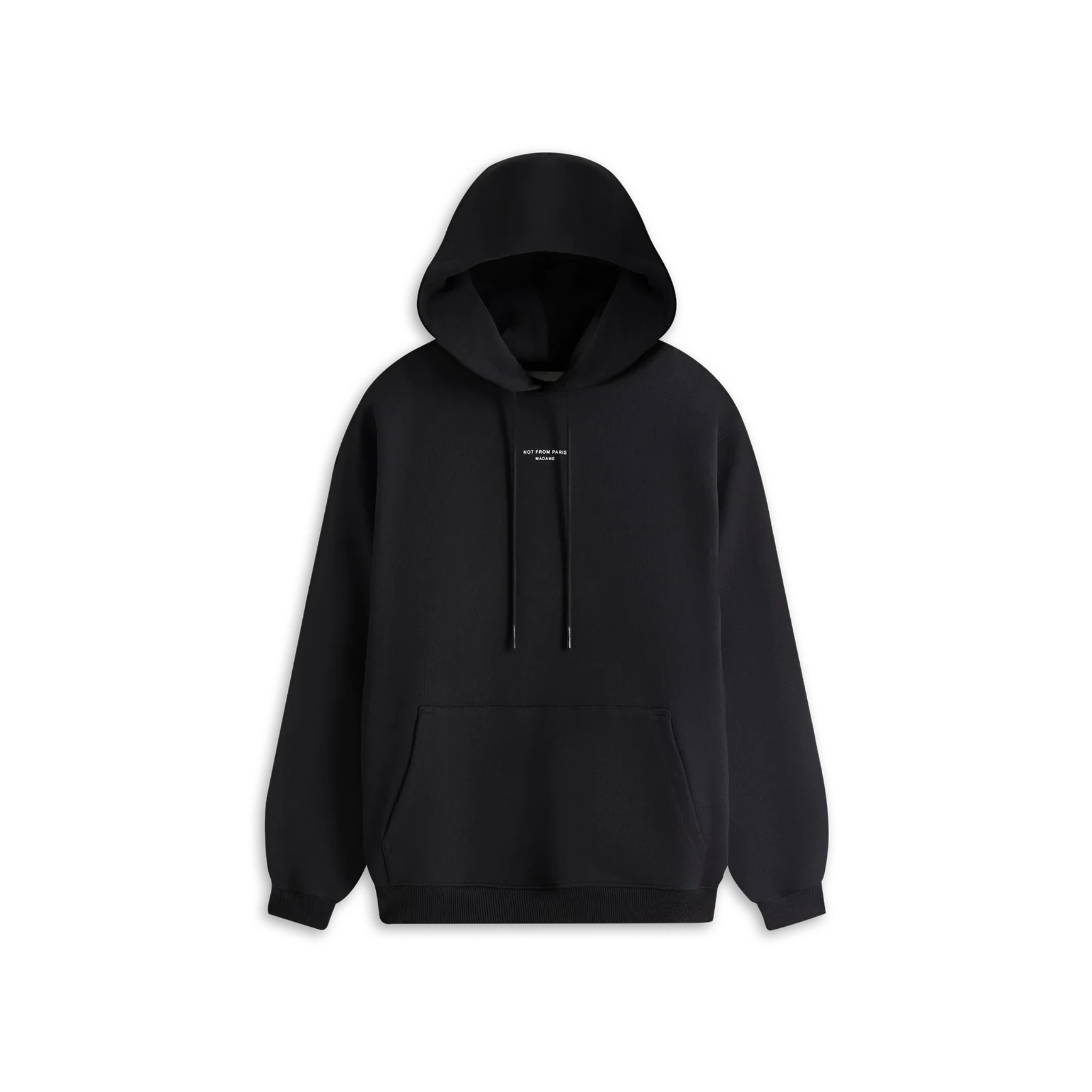 Le Hoodie Slogan Classique Black