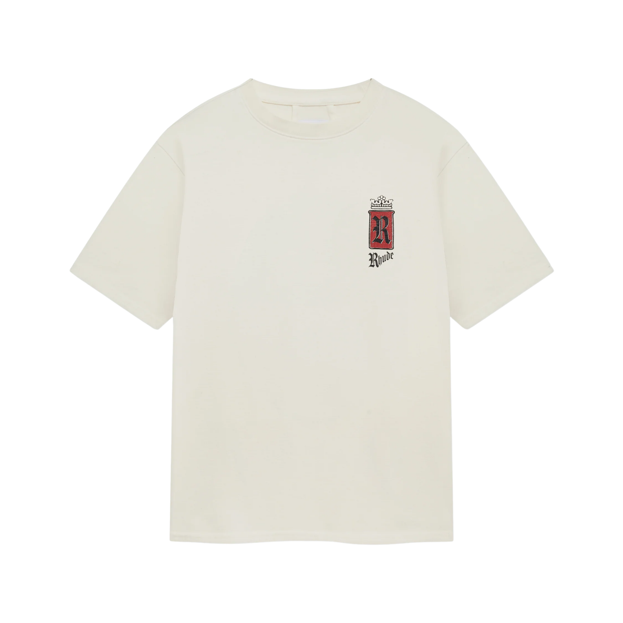 RHUDE FUMAR 91 TEE VINTAGE WHITE