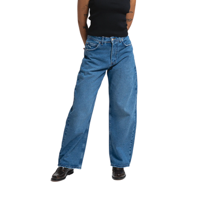 LOOFA IKON FLOWER DENIM PANTS