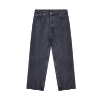 Denim Pants Washed Black