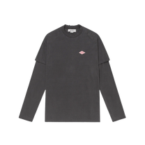 Double Long Sleeve T-shirt - Vintage Black