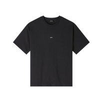 t-shirt boxy micro logo noir