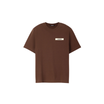 T-Shirt Gros Grain Marron