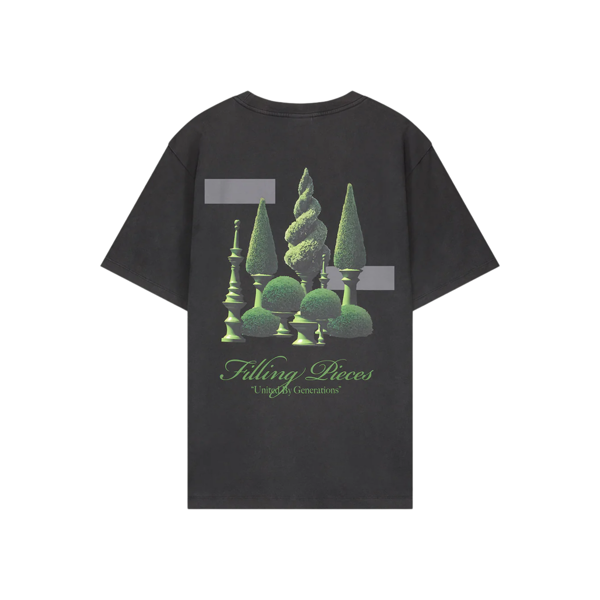 T-shirt Topiary Vintage Black