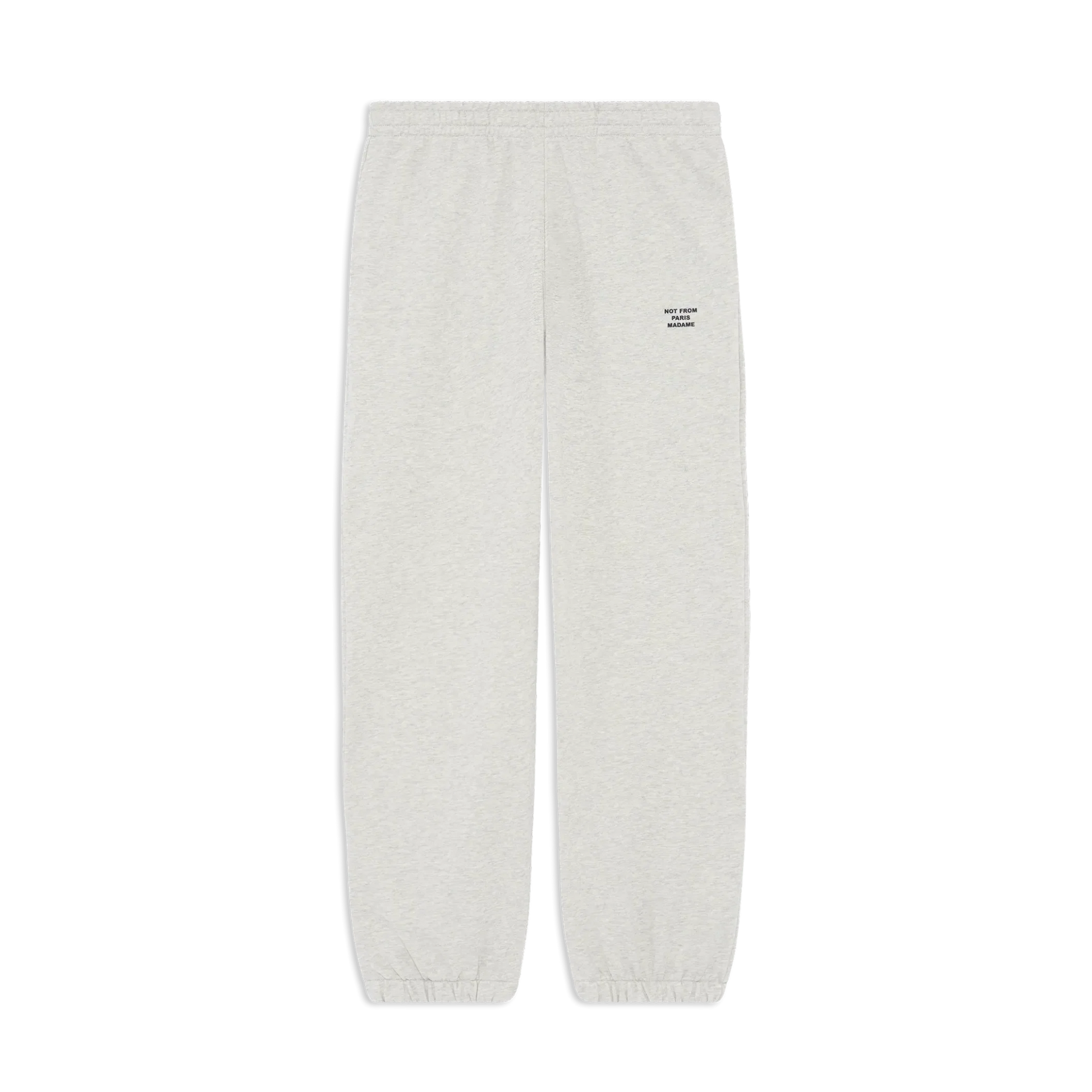 Slogan Fleece Joggers Grey