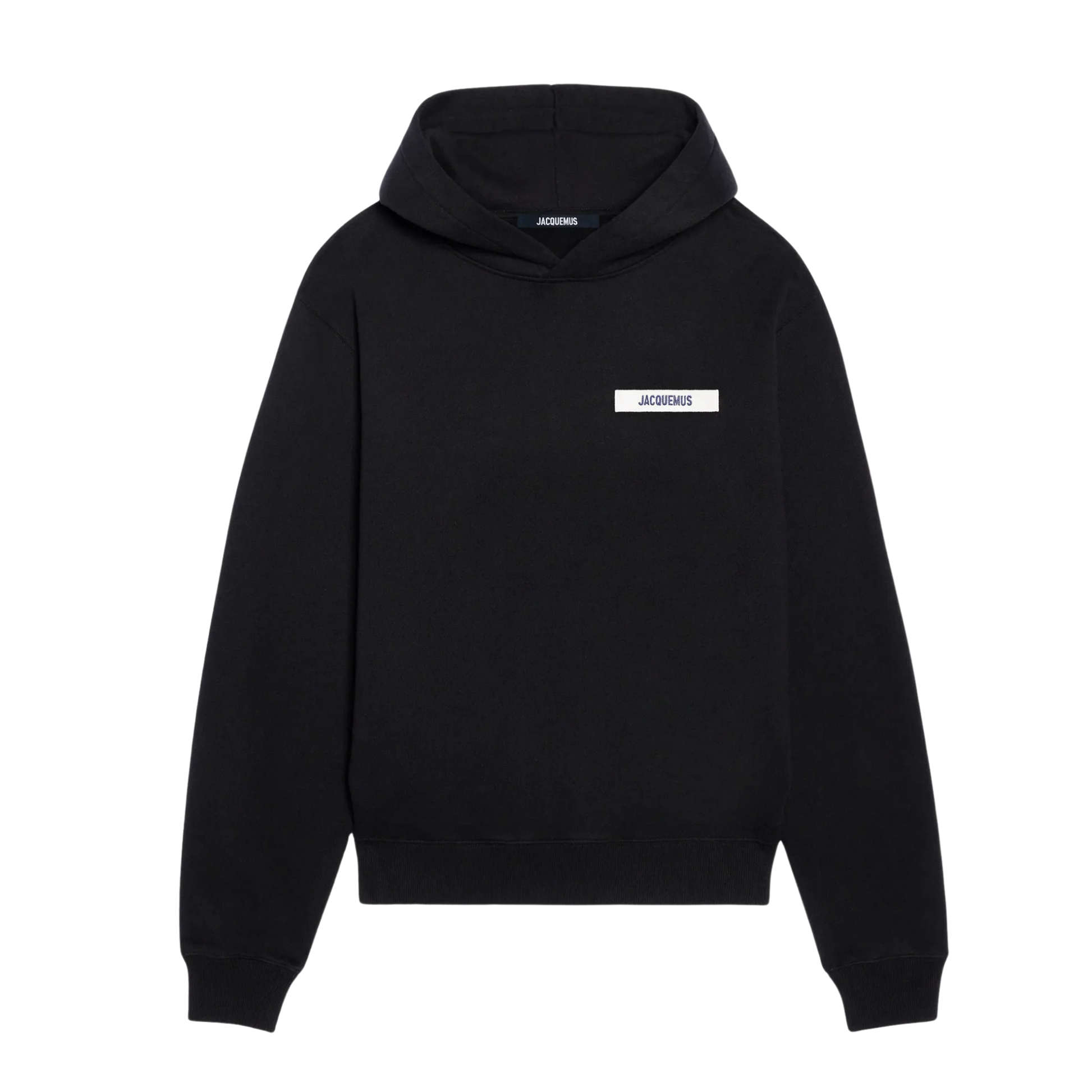 Hoodie avec Capuche Gros Grain Noir
