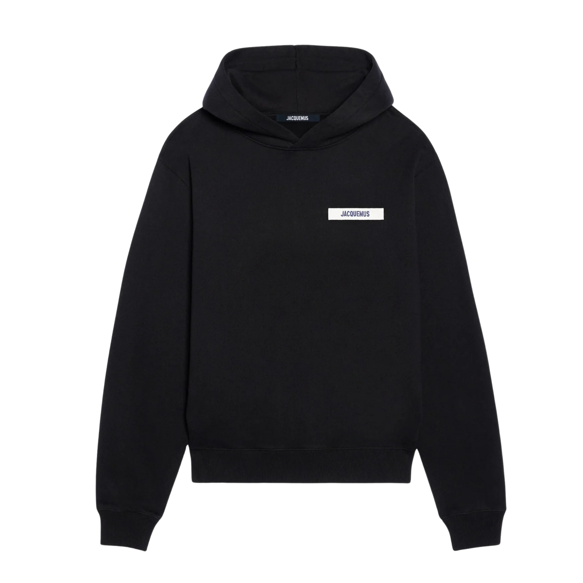Hoodie avec Capuche Gros Grain Noir