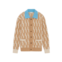 Le Cardigan Torsades Bicolore