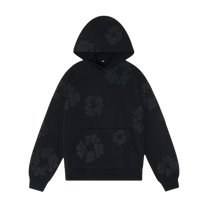 Denim Tears The Cotton Wreath Sweatshirt - Black Monochrome