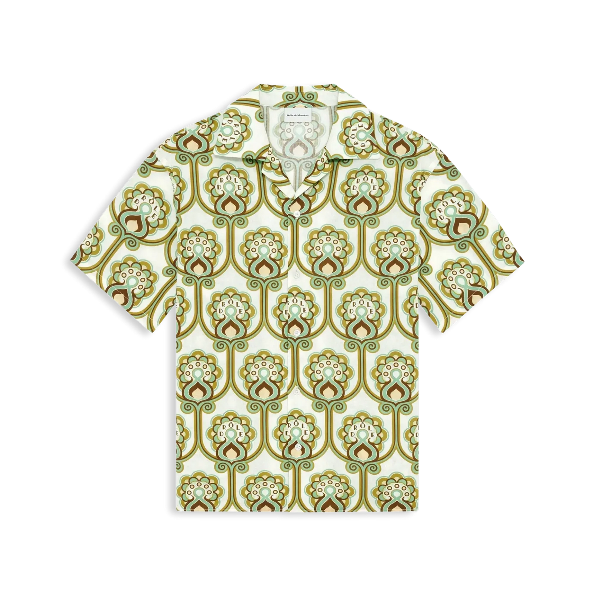 Chemise Tapisserie Florale Lin