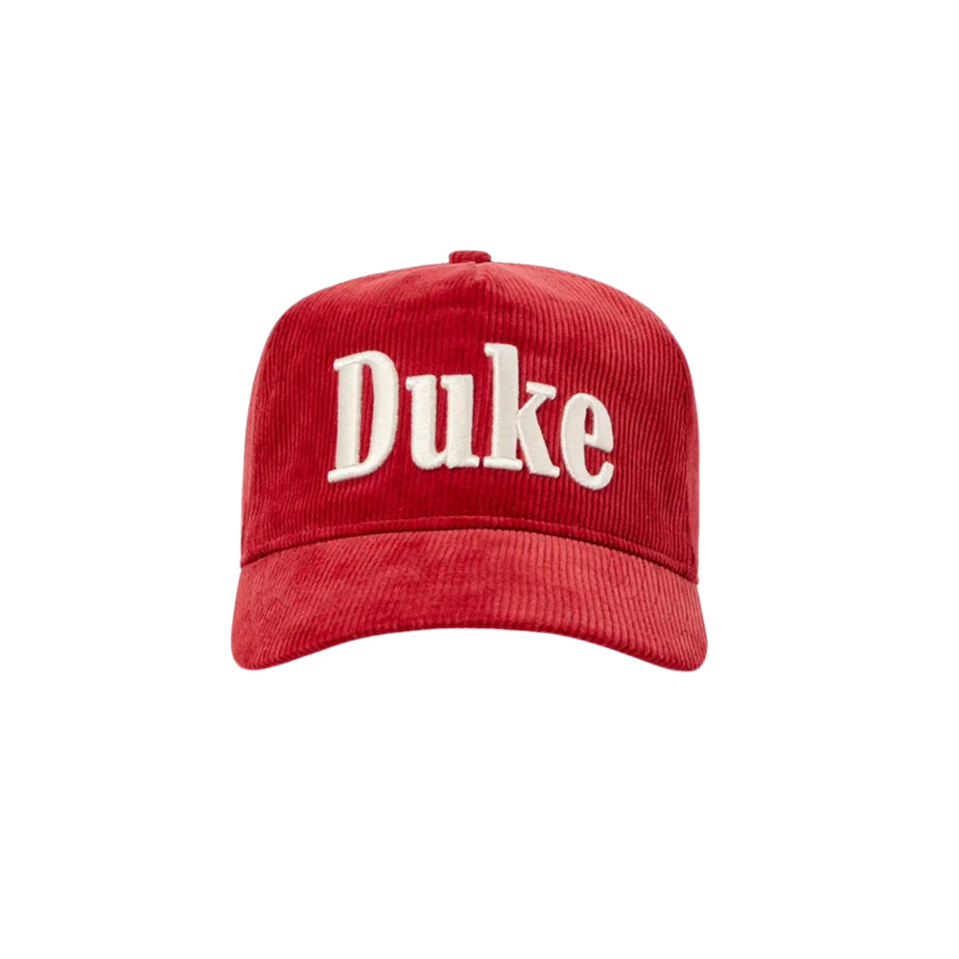 DUKE RED CORDUROY CAP