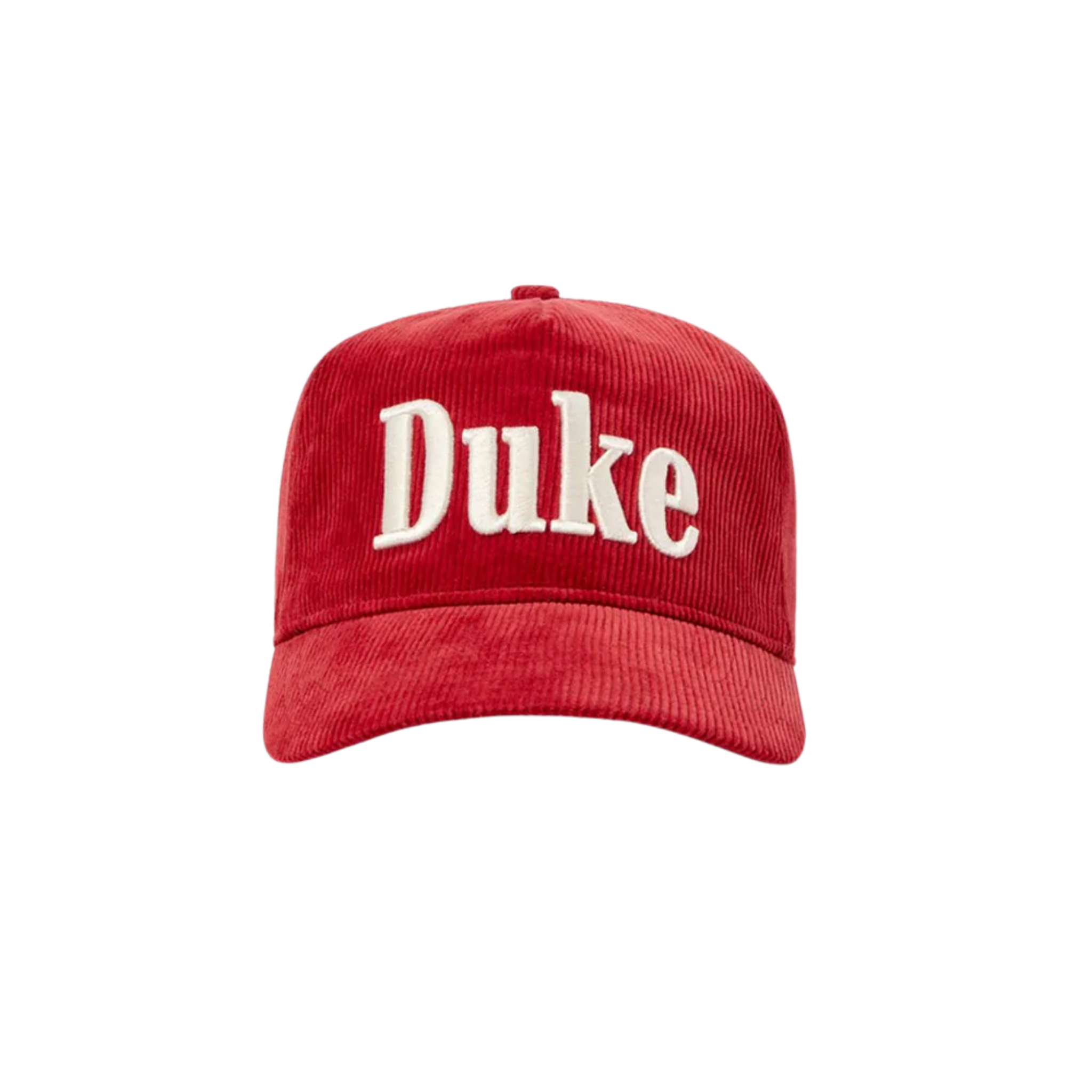 DUKE RED CORDUROY CAP