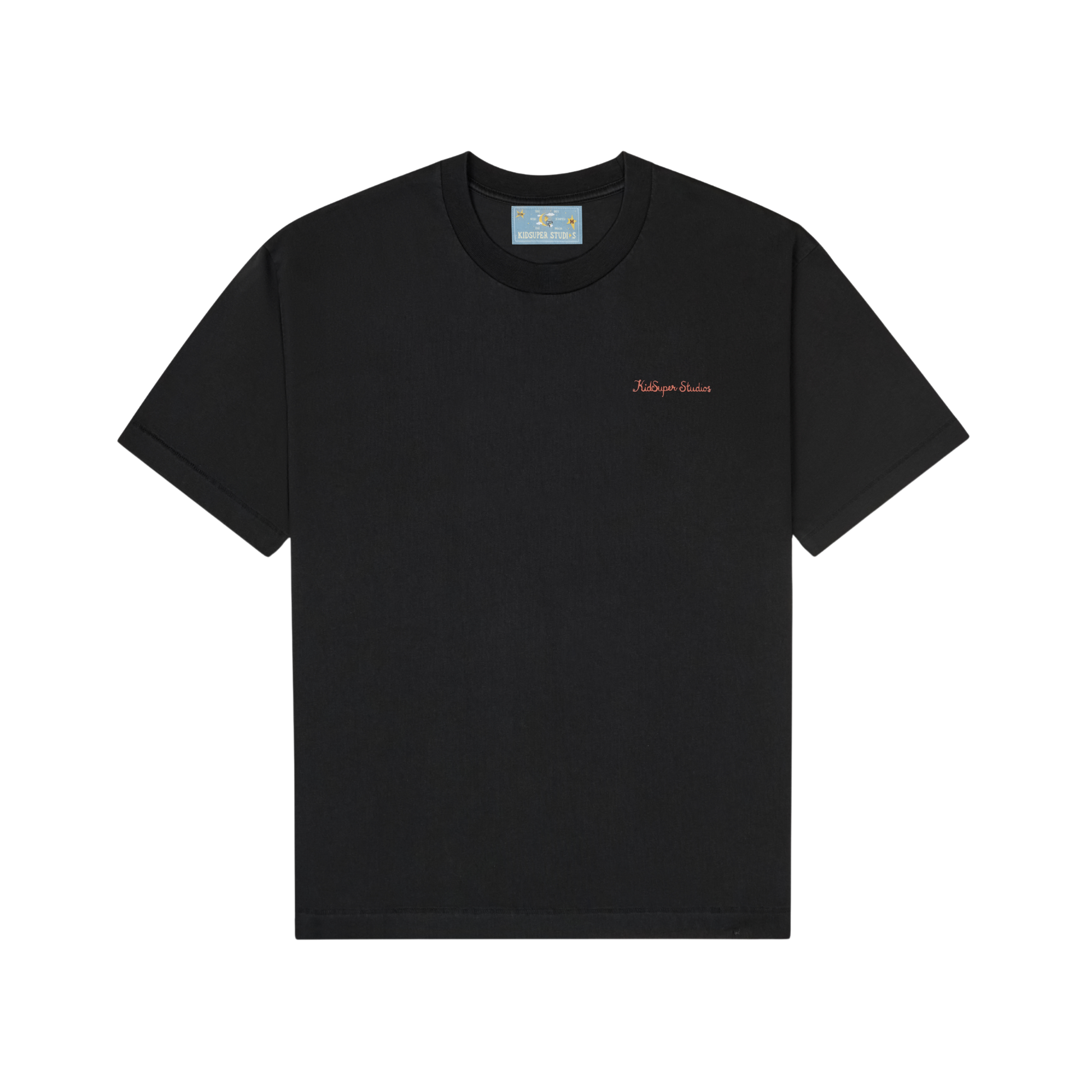 Dove Pattern Tee Washed Black
