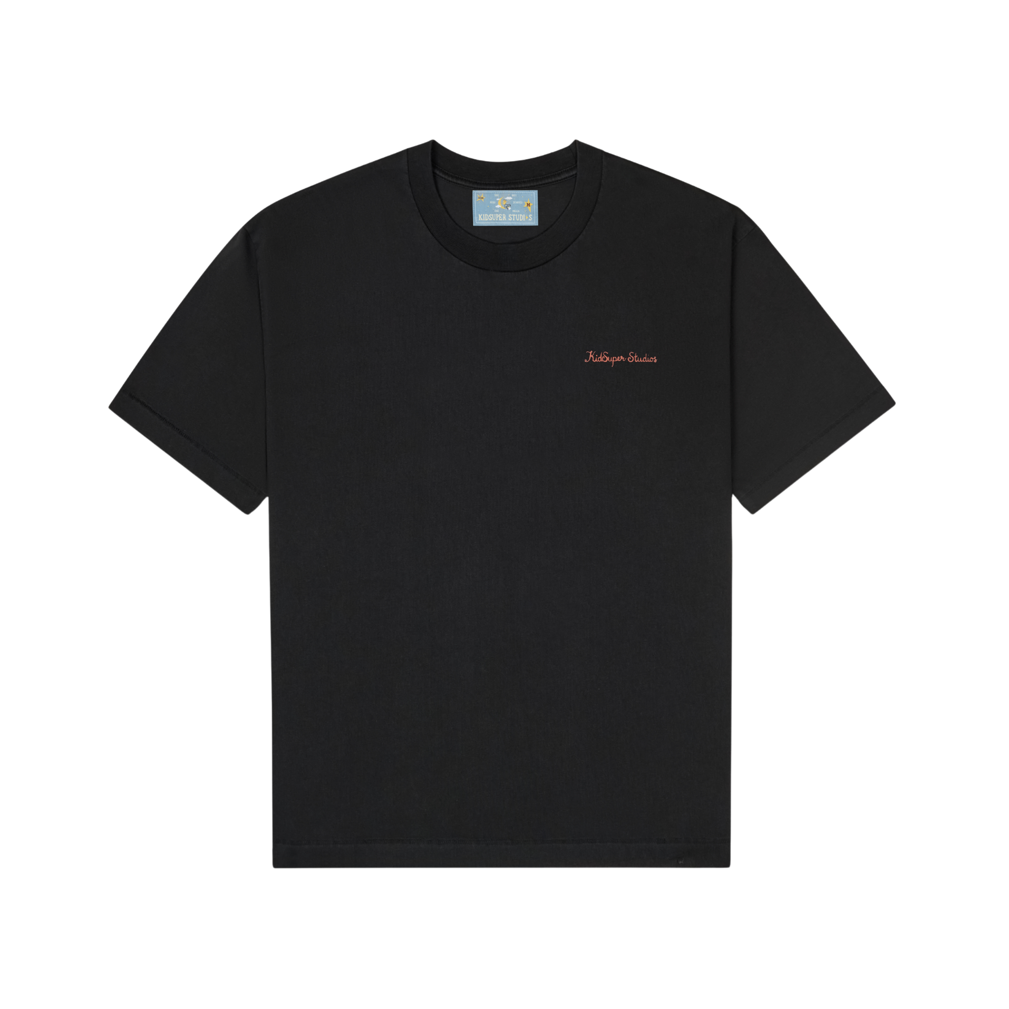 Dove Pattern Tee Washed Black