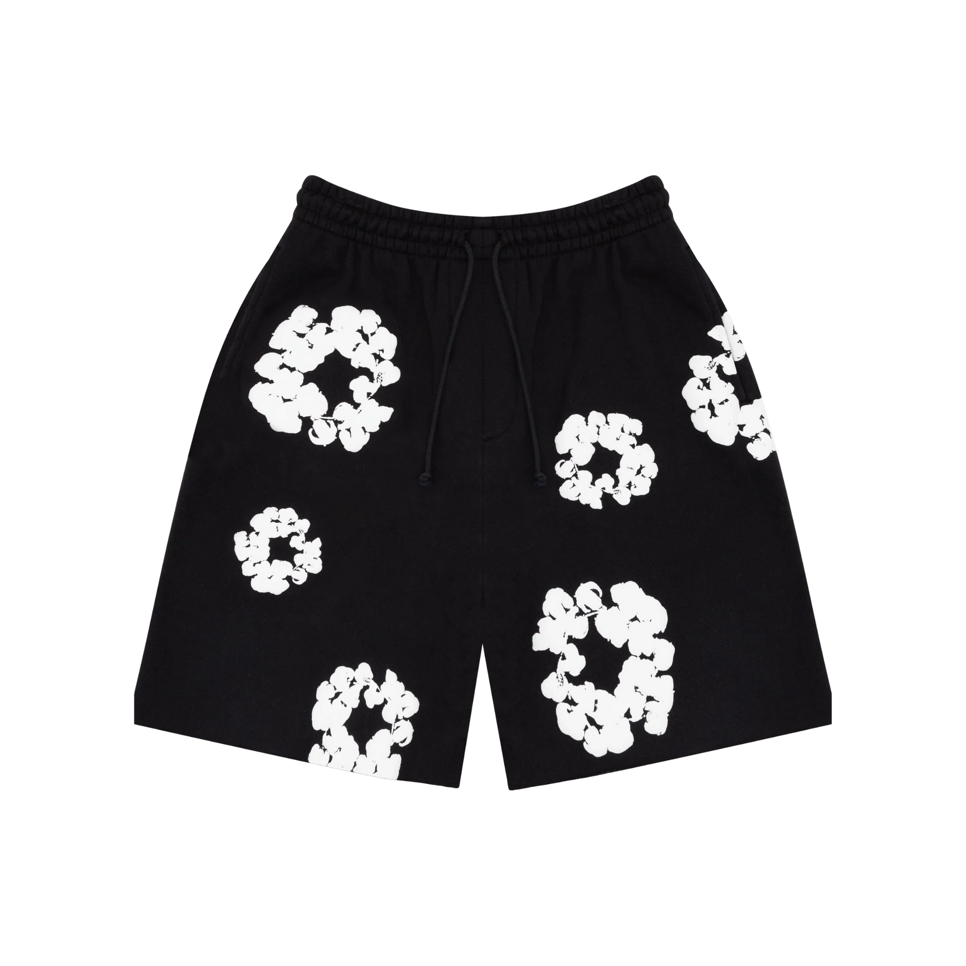 Denim Tears The Cotton Wreath Shorts Black