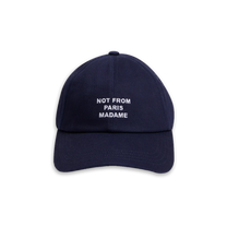La Casquette Slogan Navy