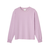 t-shirt manches long apc hiver 26 rose pale