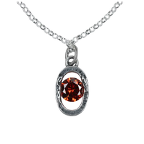 Icon Link Ruby Necklace