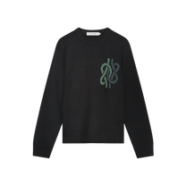 Knit Sweater Knot Black