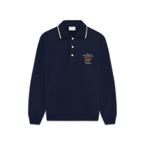 Polo Slogan Rose Navy