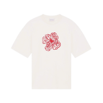 T-Shirt Slogan Hibiscus White