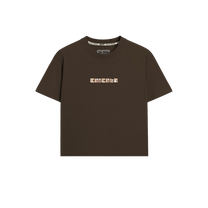 BLOCKS T-SHIRT BROWN