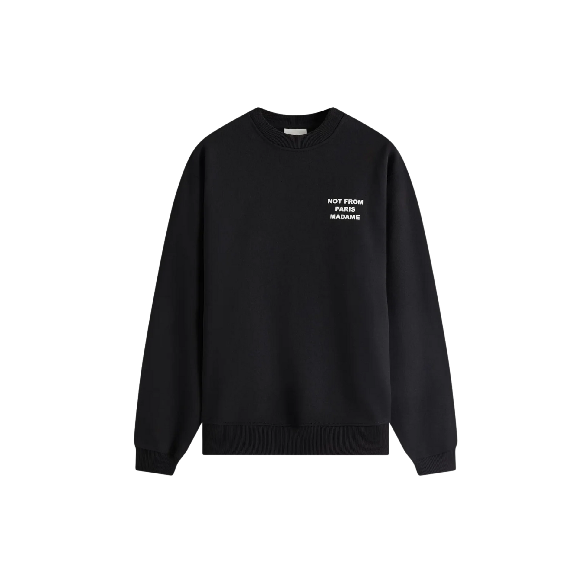 Le Sweatshirt Slogan Black