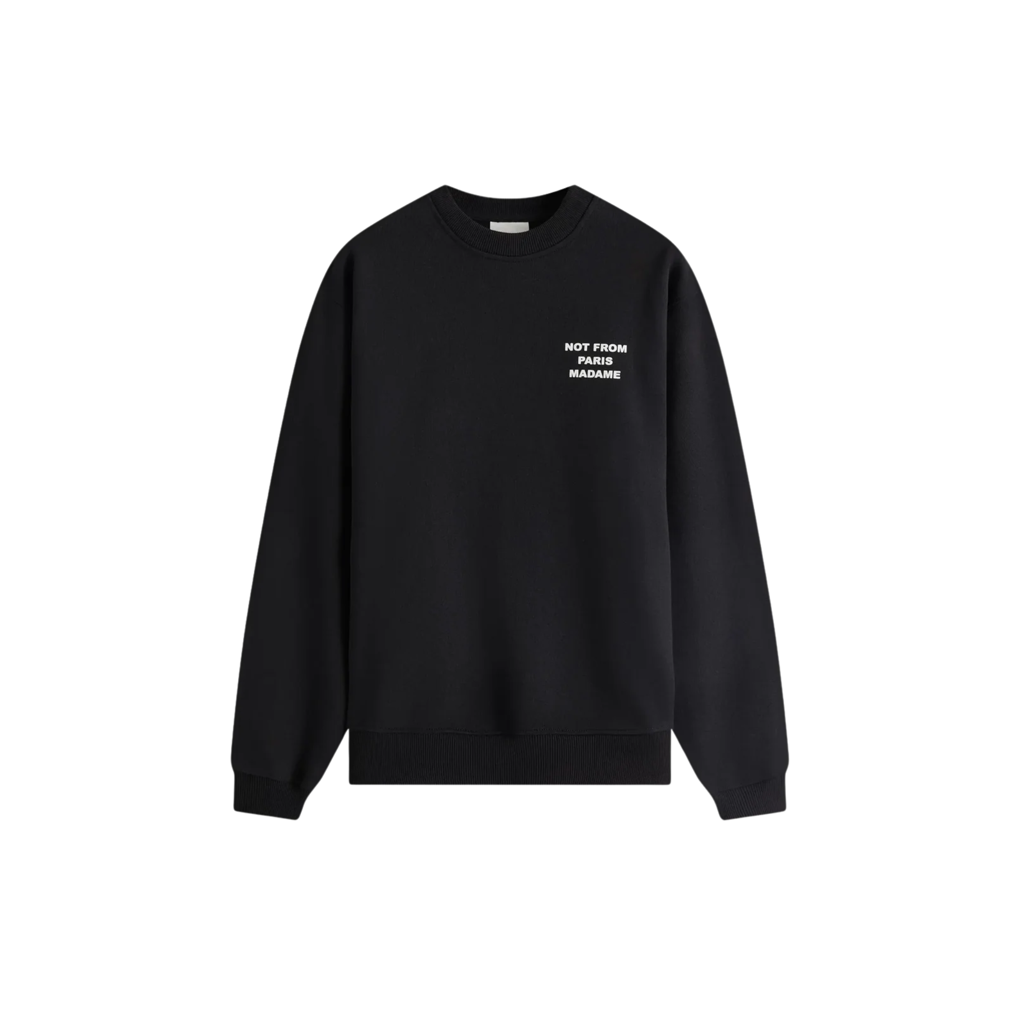 Le Sweatshirt Slogan Black