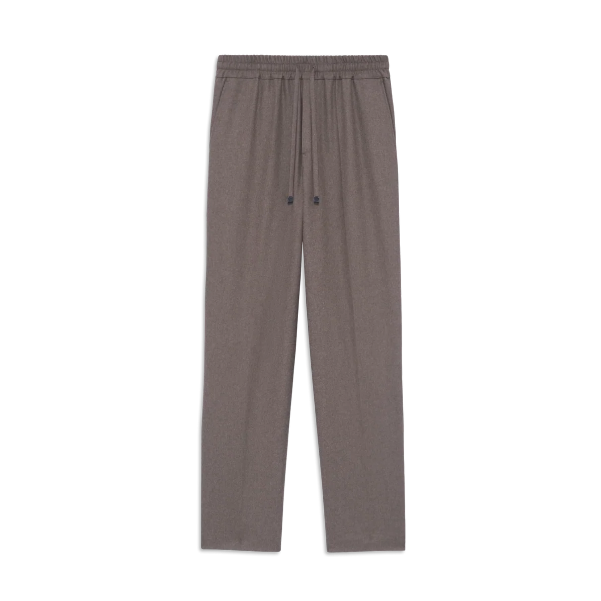 Elastic Waist Flannel Pants