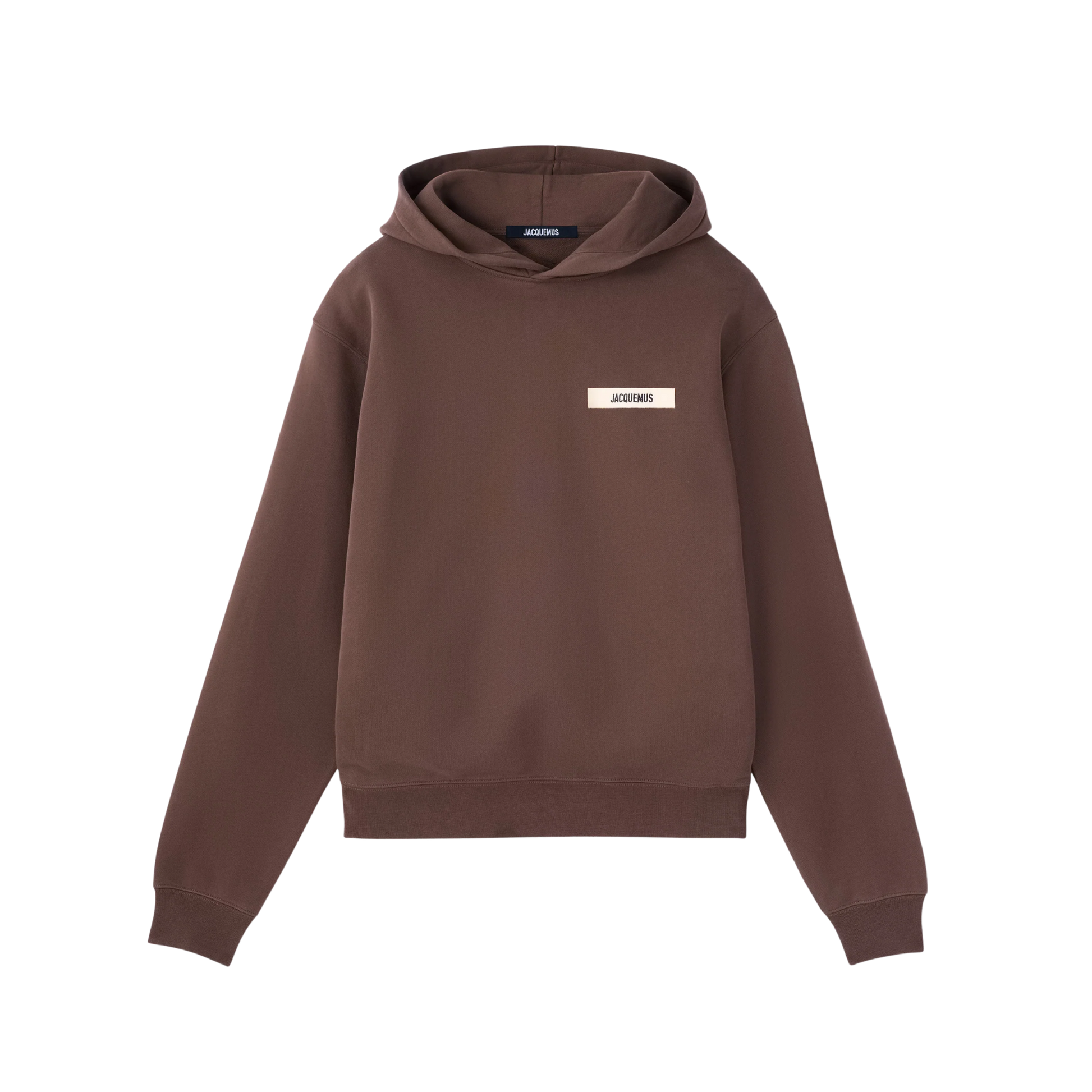 Hoodie avec Capuche Gros Grain Marron