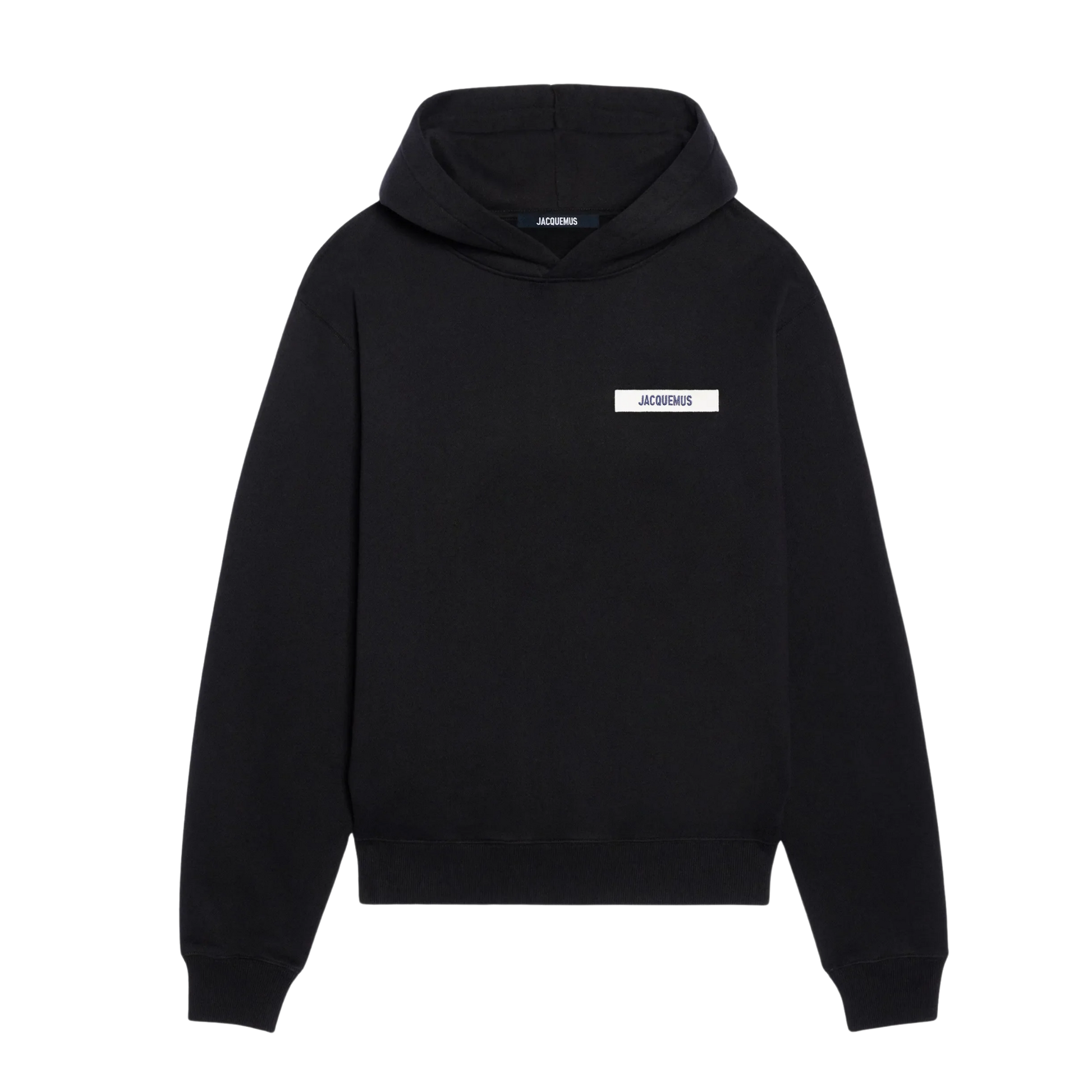Hoodie avec Capuche Gros Grain Noir