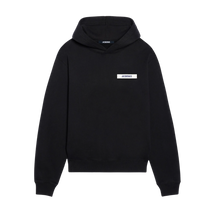 Hoodie avec Capuche Gros Grain Noir