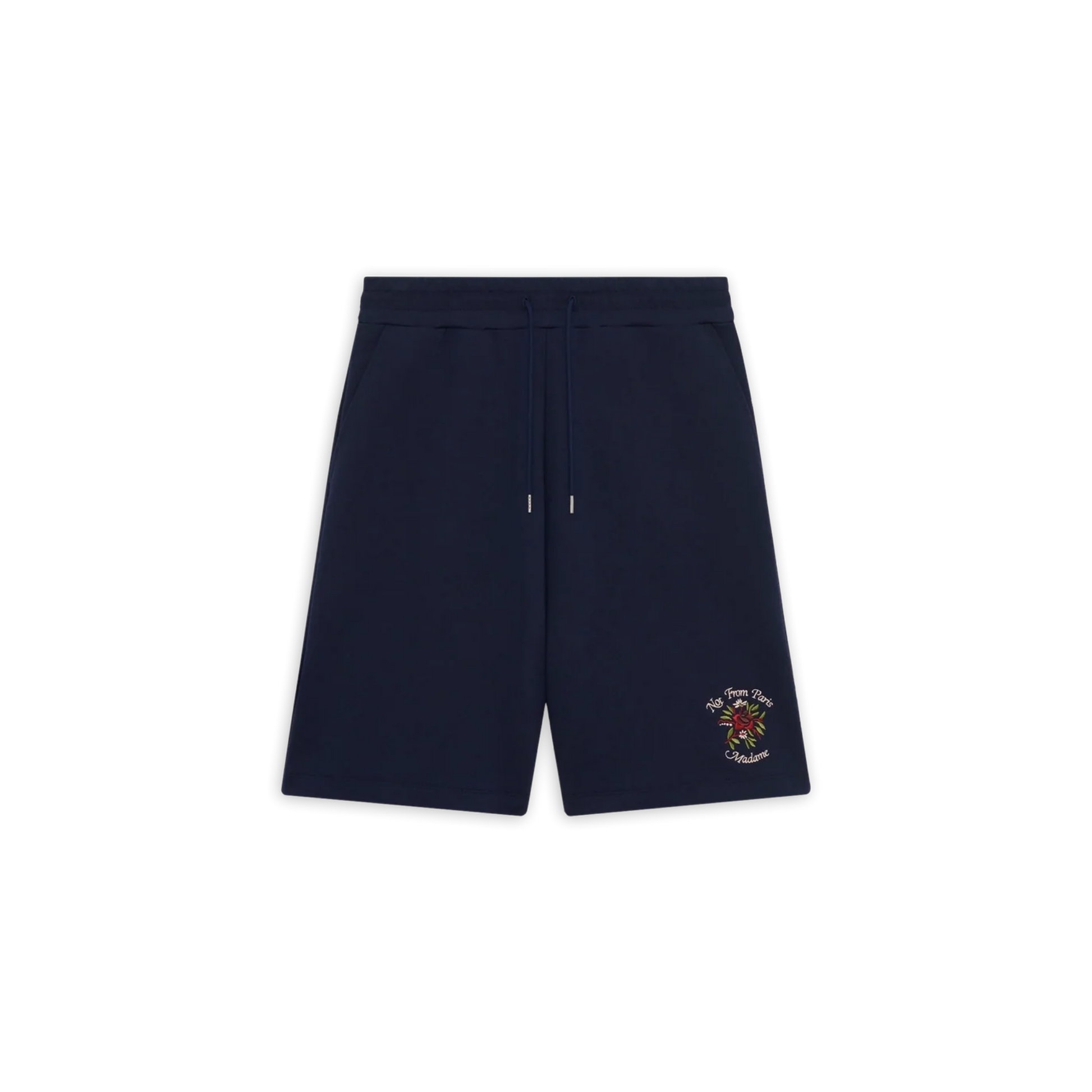 Short Slogan Rose Navy