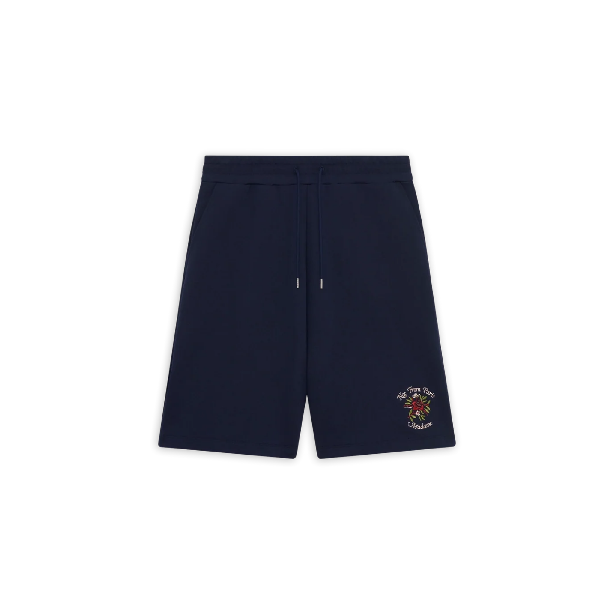 Short Slogan Rose Navy