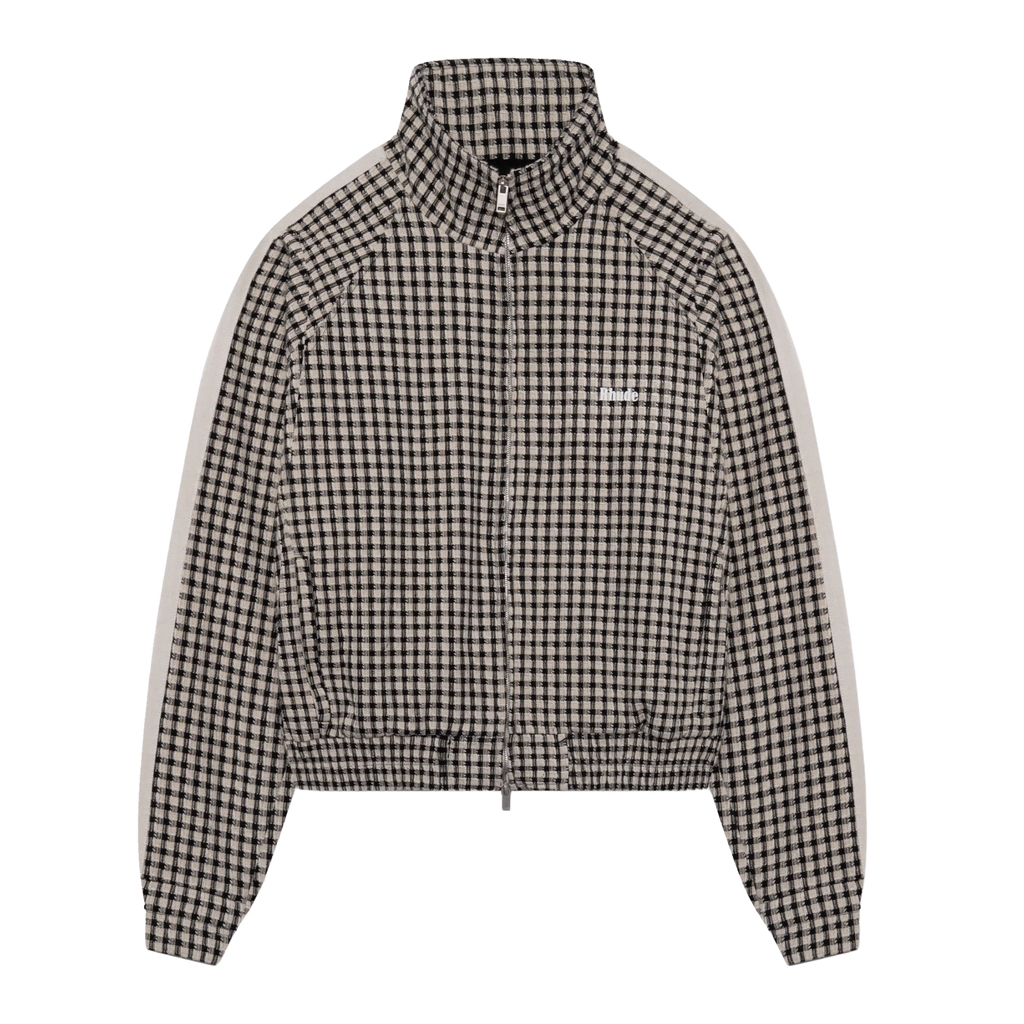 GINGHAM HAMPTONS TRACK JACKET