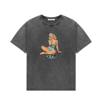Pin Up II Washed Grey T-Shirt