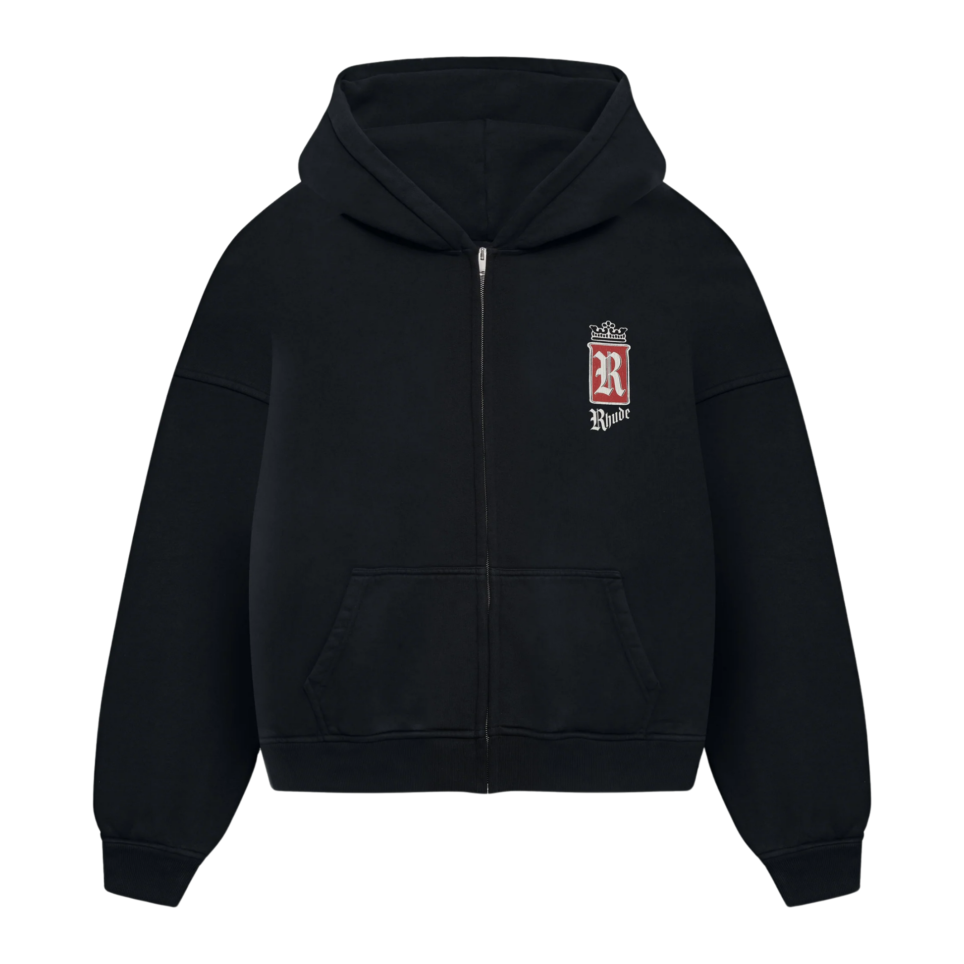 RHUDE FUMAR 91 ZIP-UP HOODIE