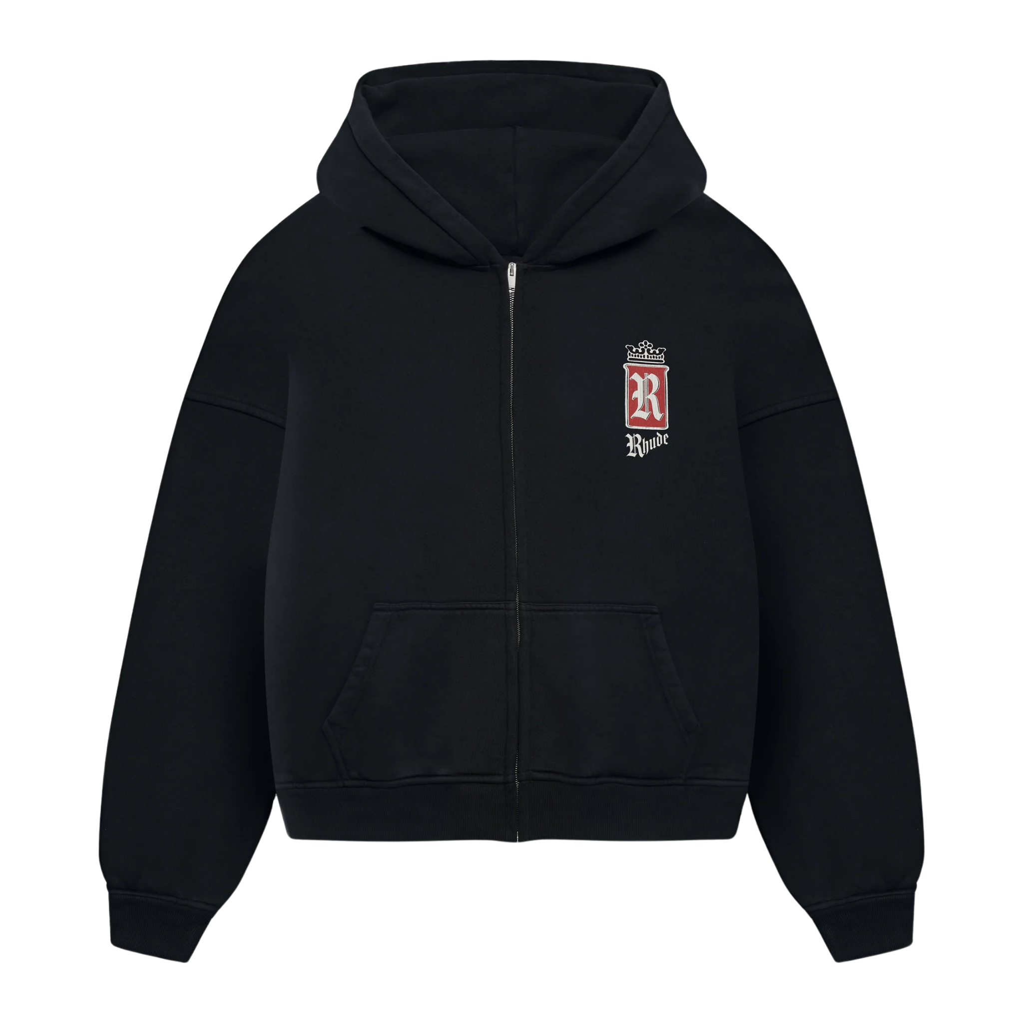 RHUDE FUMAR 91 ZIP-UP HOODIE
