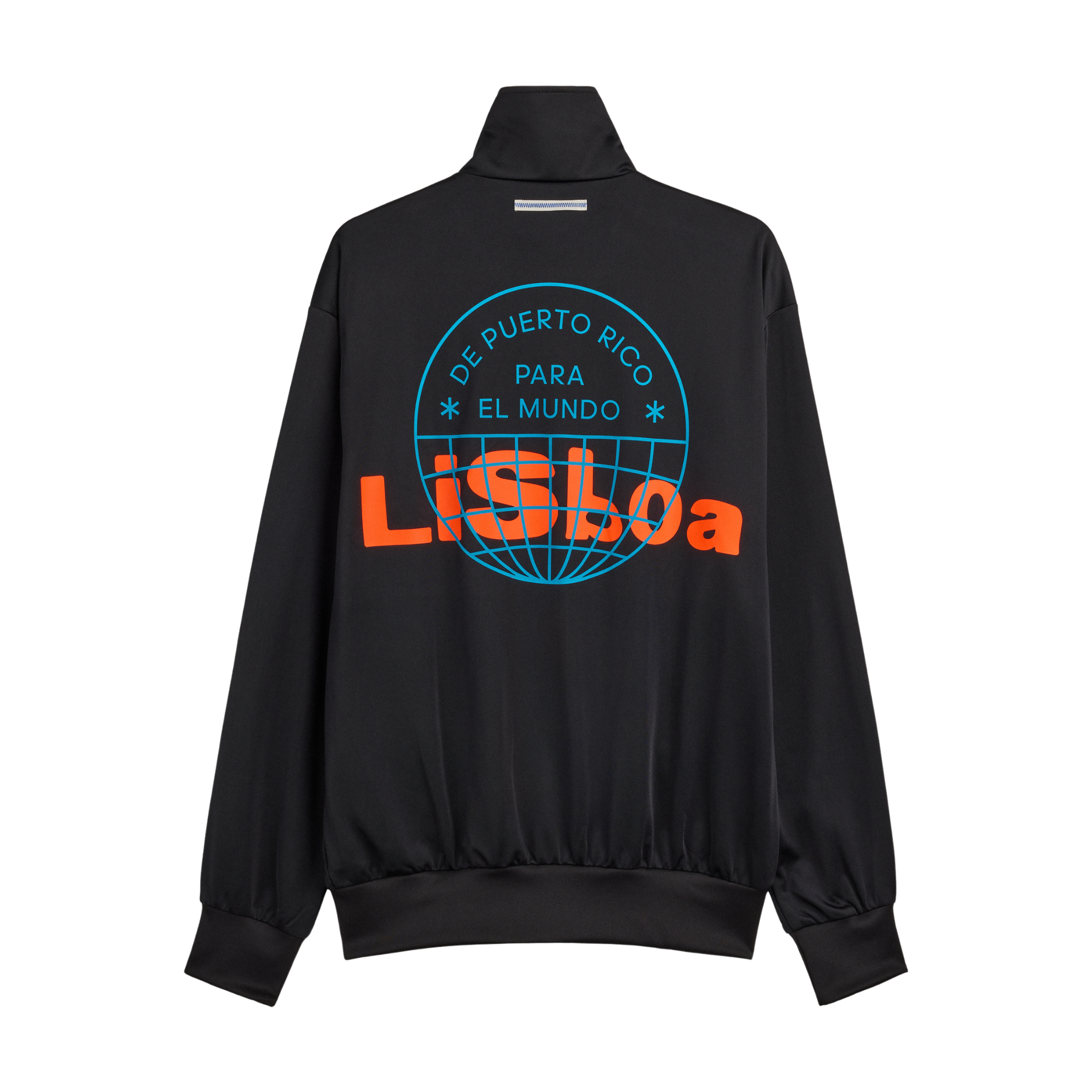 Lisbon Track Jacket x Bad Bunny Tour Merch Black